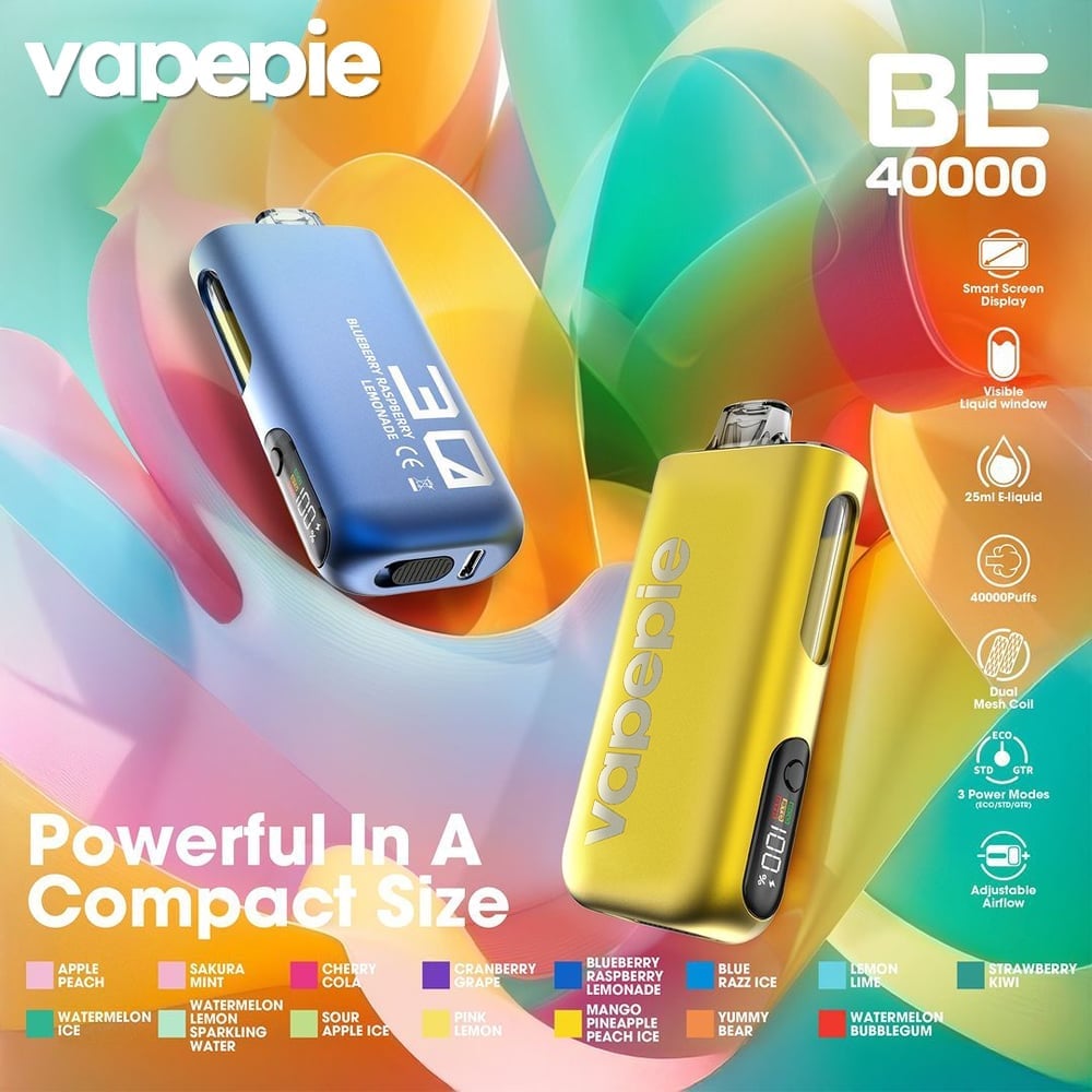 🎁VAPEPIE MAX 40000 PUFFS- Zestaw niespodzianka 10 sztuk – Wypróbuj i oszczędzaj dużo!