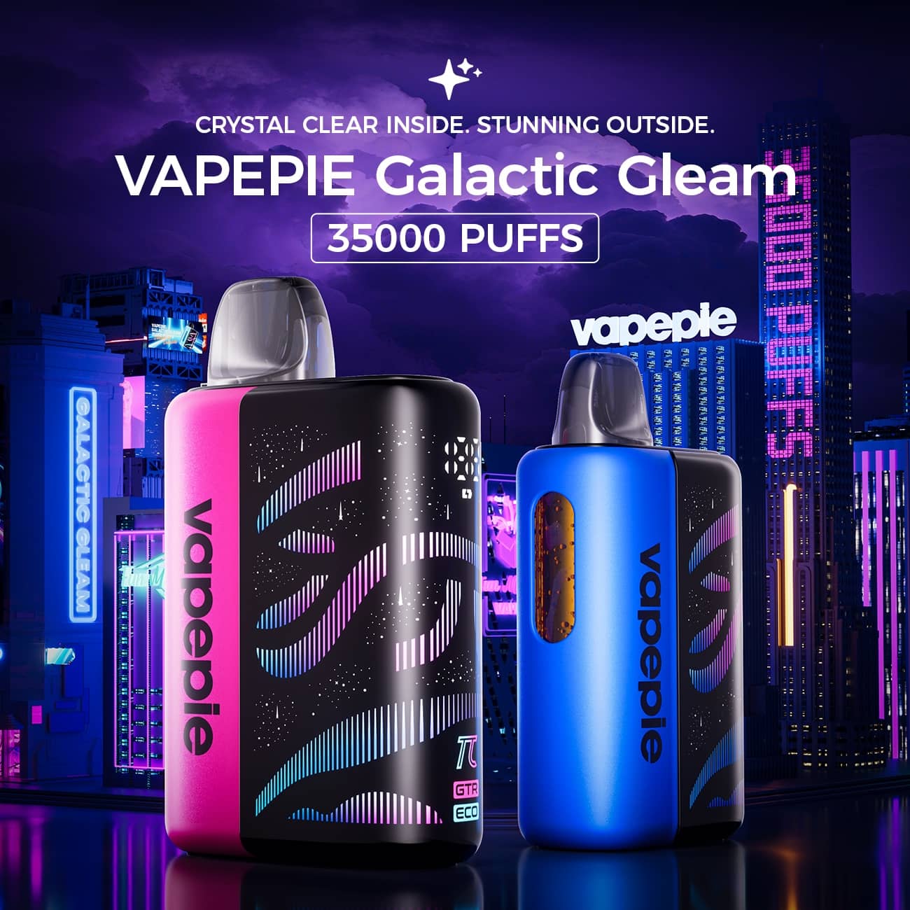⚡ VAPEPIE GALACTIC GLEAM 35000 PUFFS – NOVEMBERI ÚJDONSÁG