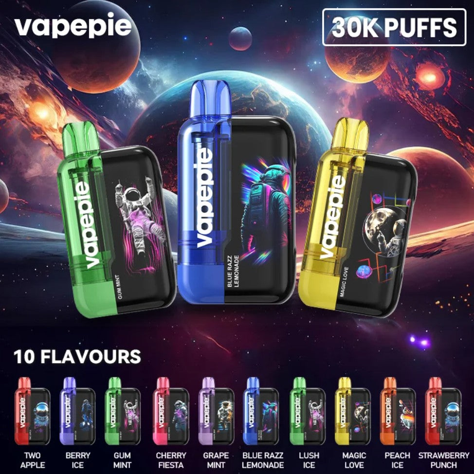🎁VAPEPIE MAX 30000 PUFFS- Zestaw niespodzianka 10 sztuk – Wypróbuj i oszczędzaj dużo!