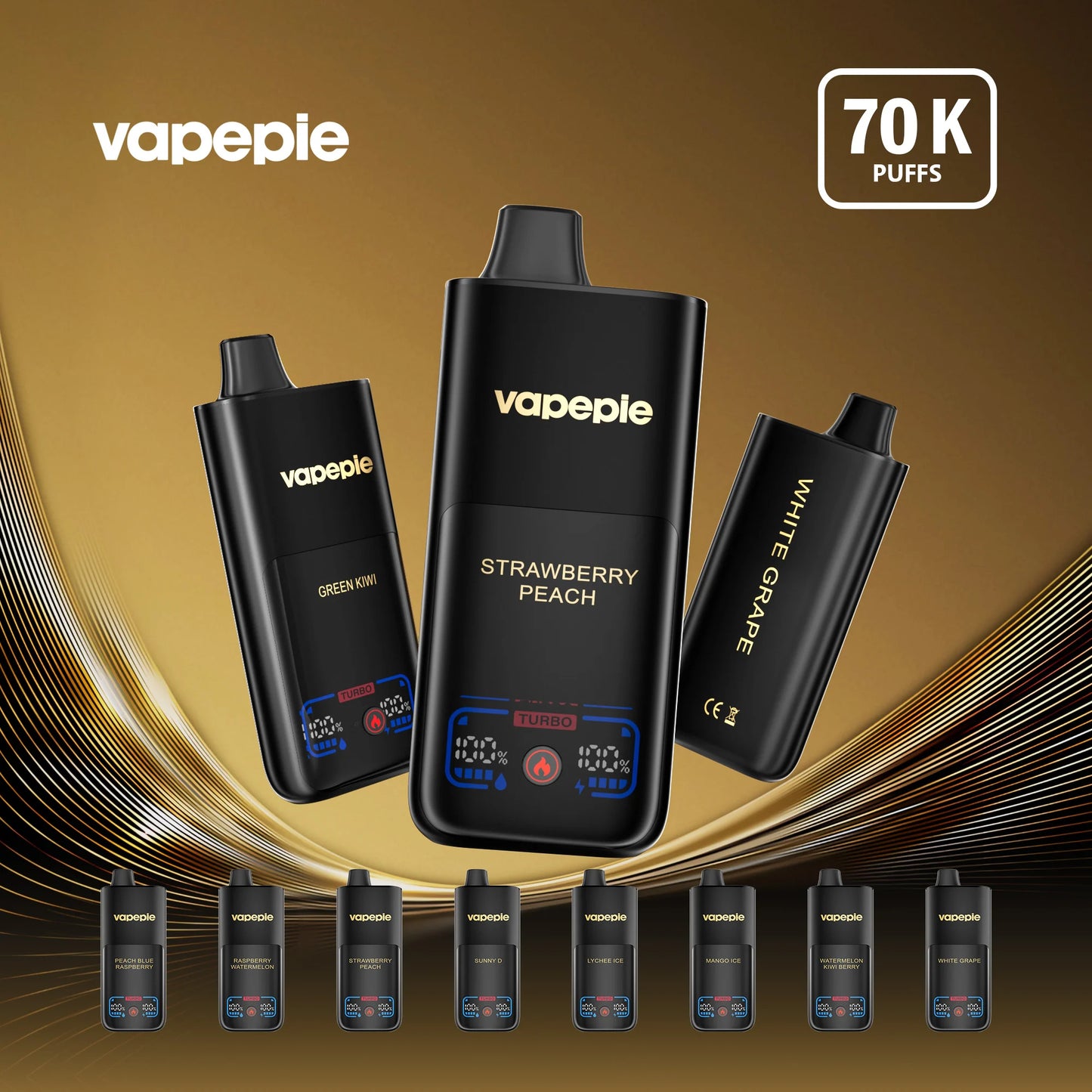 Chmury, które nigdy nie przestają – VAPEPIE MEGA 70000  PUFFS